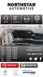 Mobile Screenshot of northstarautomotiveinc.com